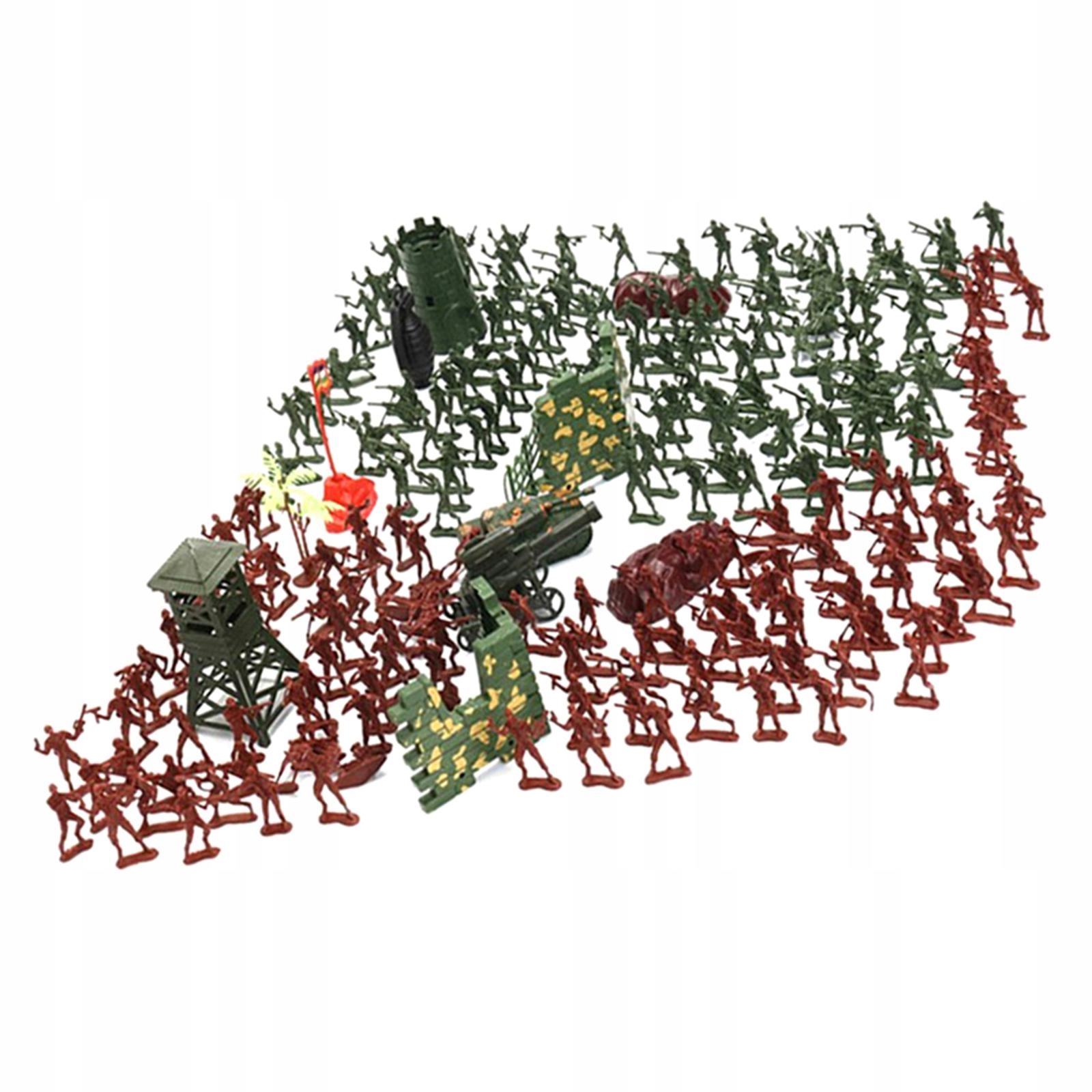 238 Pieces Base Set 4cm Soldiers & Assorted