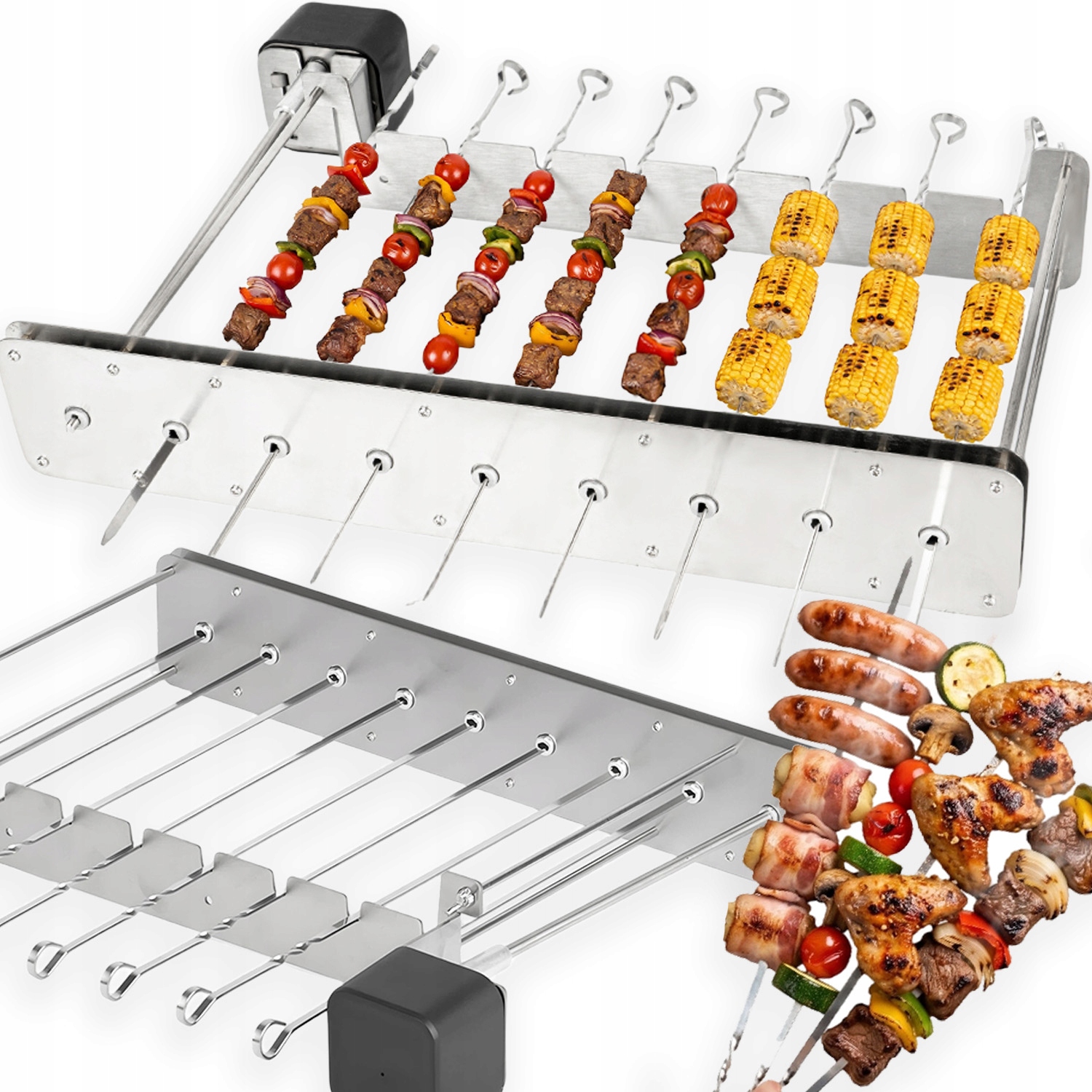 Barbecue Elektrický Stolní Elektrický Gril Přenosný, Otočný