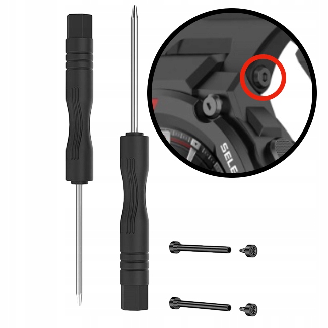 ŚRUBY ZŁĄCZE TELESKOP PIN PASKA DO AMAZFIT T-REX AMAZFIT T-REX PRO