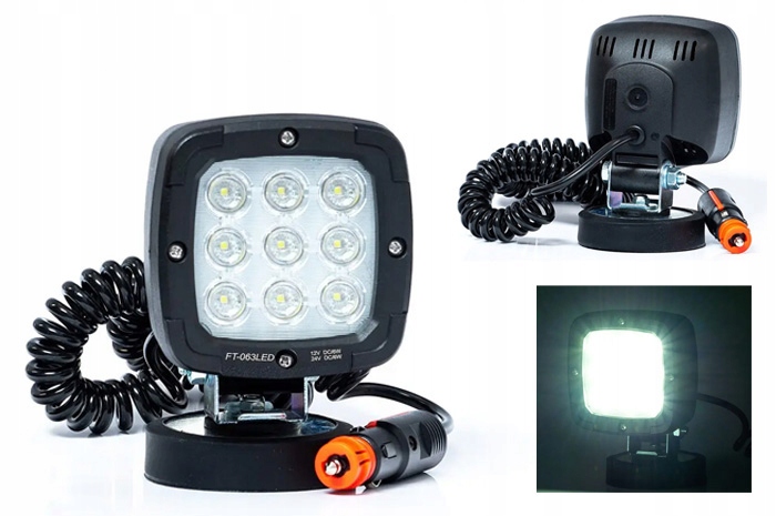 M30 - Рабочая лампа прожектор Магнит 12V-24V FT-063 3m