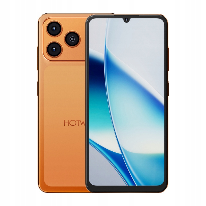Hotwav A17 Pro Max Smartphone 6.75" 4+12GB Ram 256GB 5160mAh 120hz Pomeranč