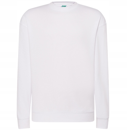 

Bluza Męska Bez Kaptura Jhk Swra 290 Biała XXL