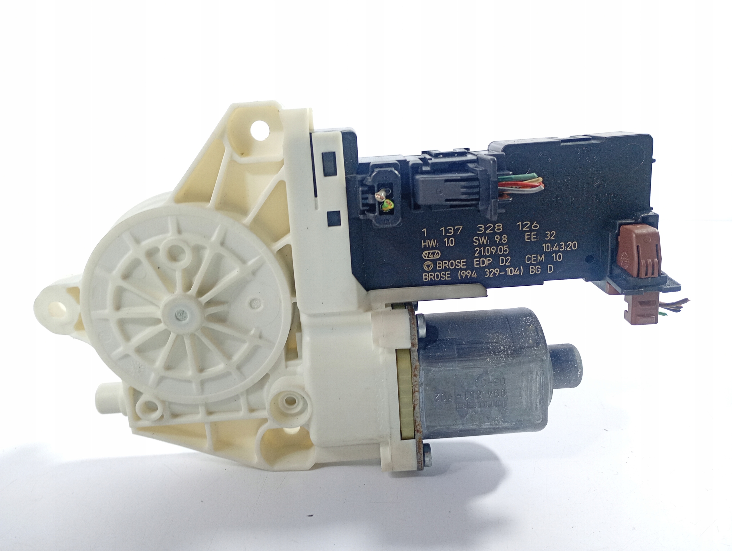 engine mini motor windows right front OE 1137328126 Peugeot 407 SW 05-10