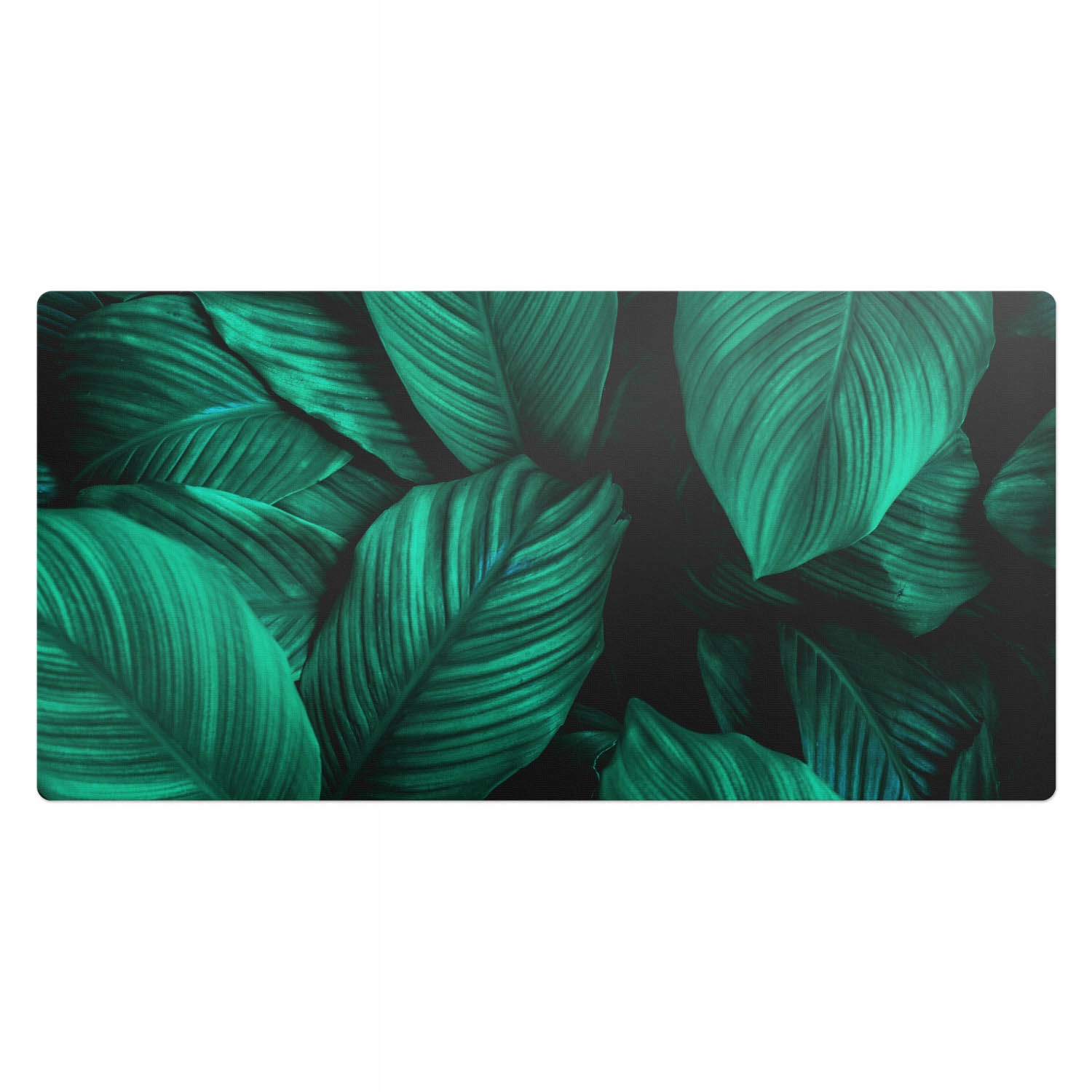 Ochranná podložka na pracovní desku s módním potiskem Exotický vzor listů 100 x 50 cm