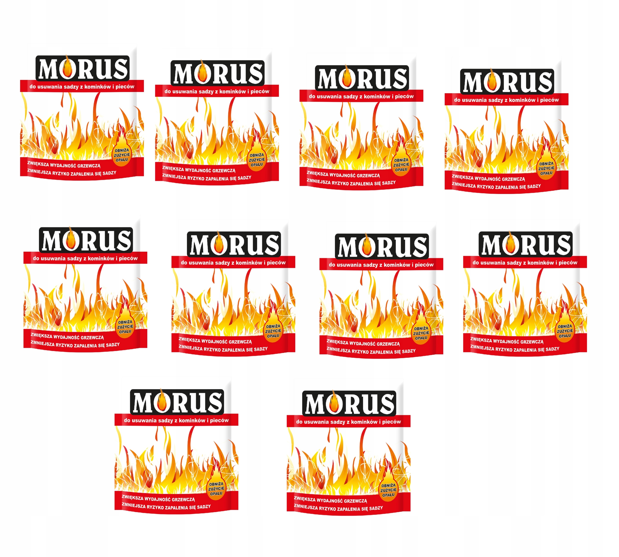 

Morus Środek Do Usuwania Sadzy 50 g x 10szt.