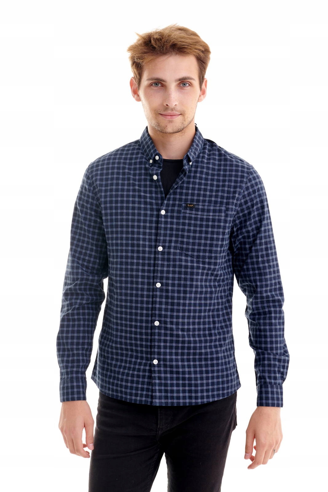 

Lee Slim Button Down Sky Captain L66XRQHY L