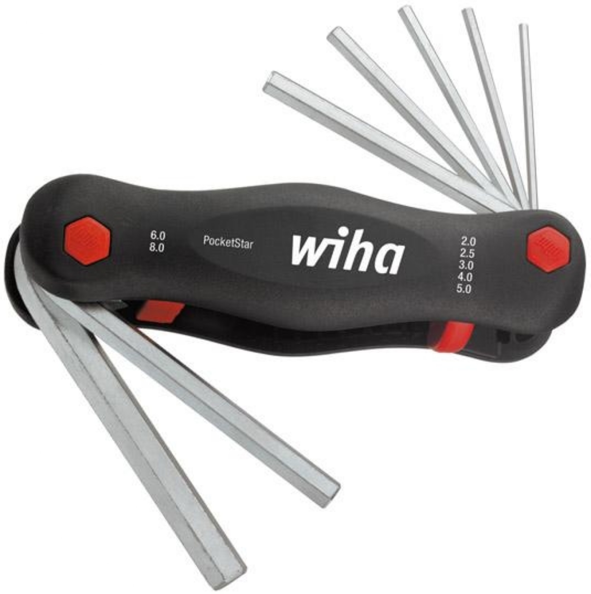 Zestaw kluczy trzpieniowych sześciokątnych Wiha PocketStar Sb 351PG7