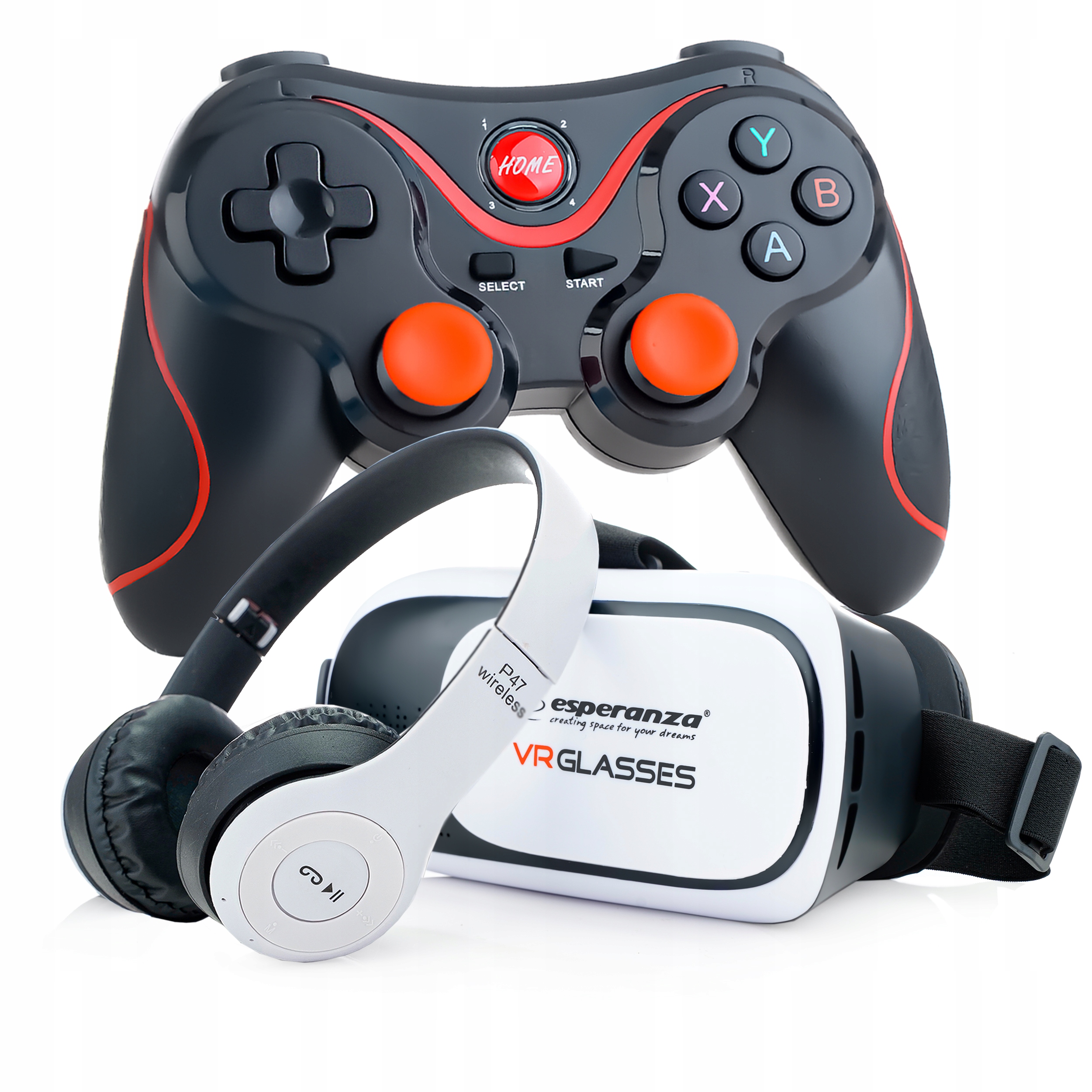 GOGLE OKULARY VR 3D WIRTUALNE DO TELEFONU DO GIER