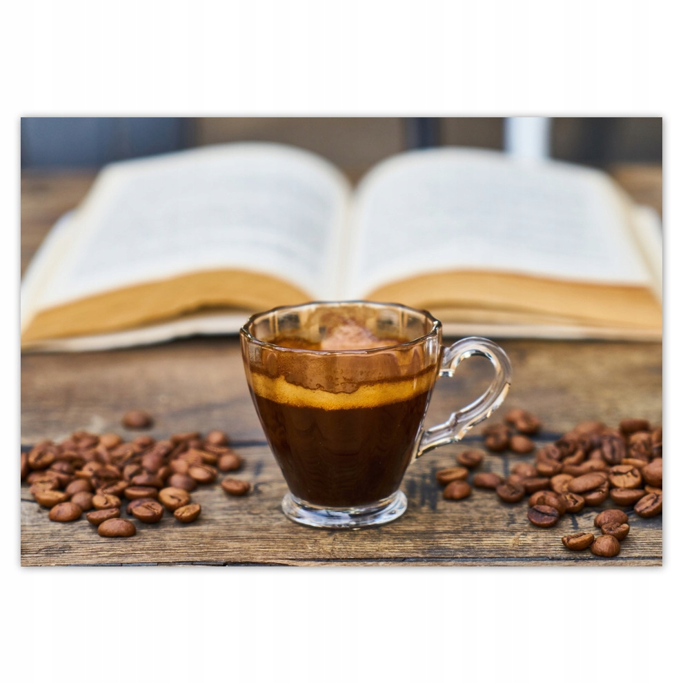 

Naklejki 100x70 Kawa Kawka Coffe