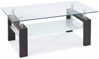 

Stolik kawowy Ława szklana Lisa Basic II venge