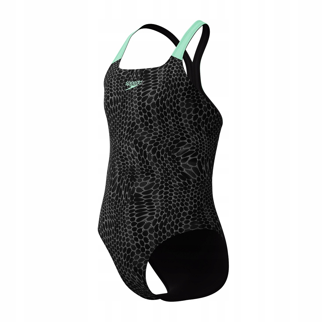 Jednodílné plavky do dívčího bazénu Speedo PowerBack 152 cm