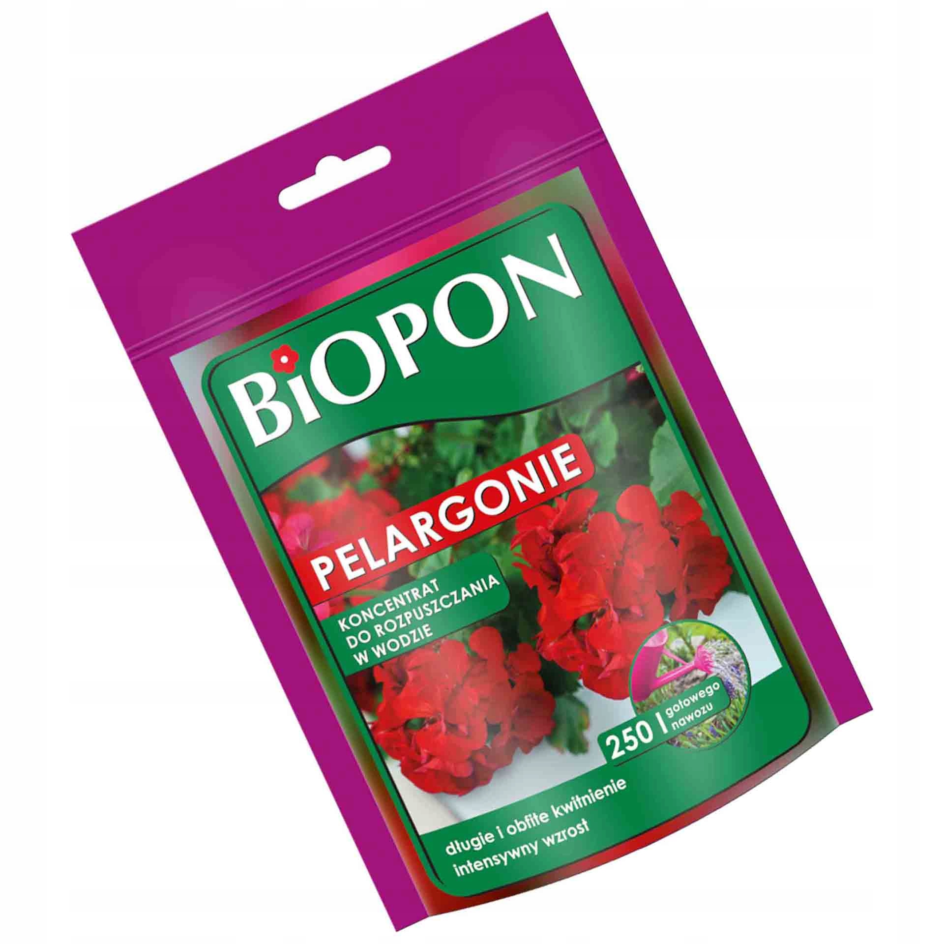 

Biopon Koncentrat Rozpuszczalny Do Pelargonii 250