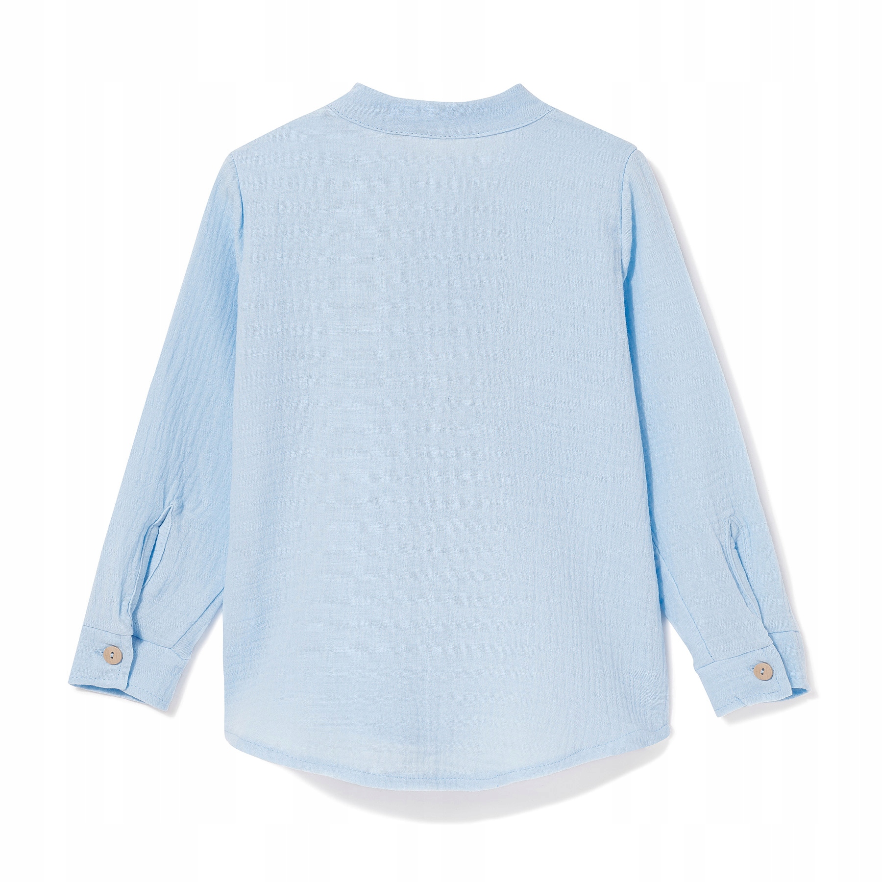 TuSzyte | Koszula z muślinu, polska R.140/146 Odcień błękitny