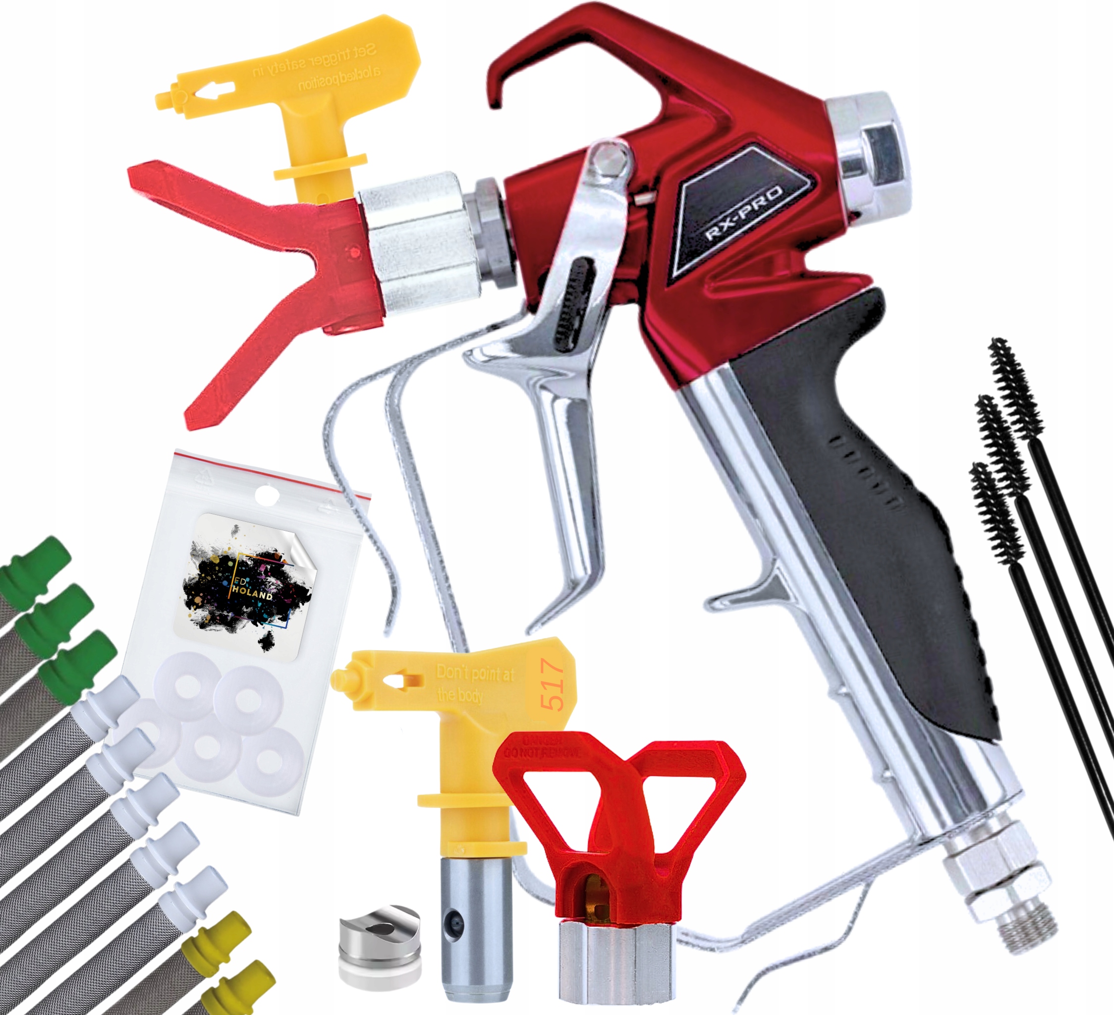 PISTOLET MALARSKI VECTOR RX-PRO 2FD - FUSION + DYSZA 517 + GRATISY FILTRY