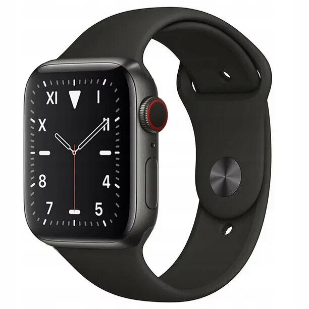 APPLE WATCH 7 A2477 45MM GPS + CELLULAR TYTAN | JAK NOWY | STAN DOSKONAŁY
