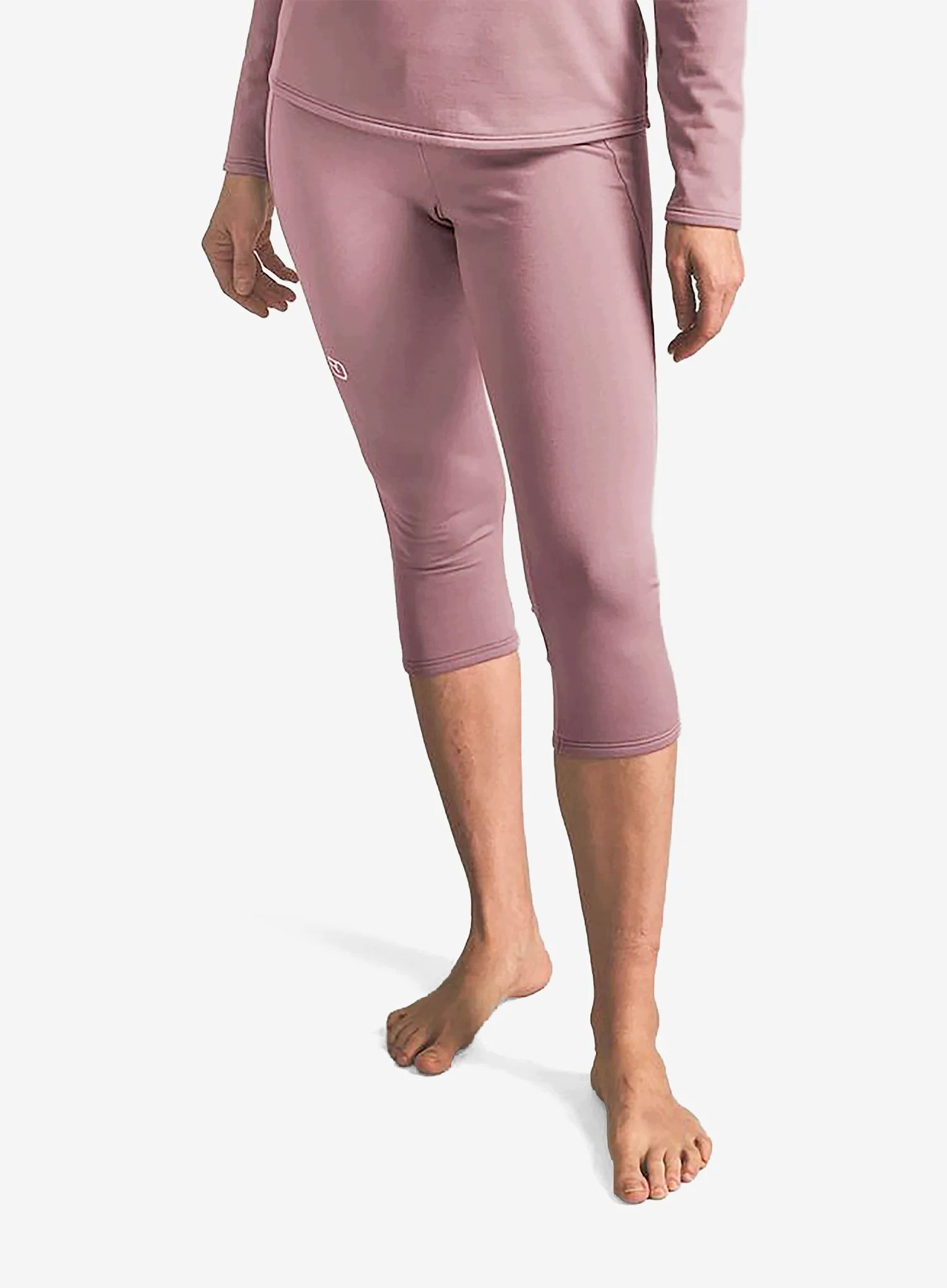 Legginsy damskie Ortovox Fleece Light Short Pants dusk rose S