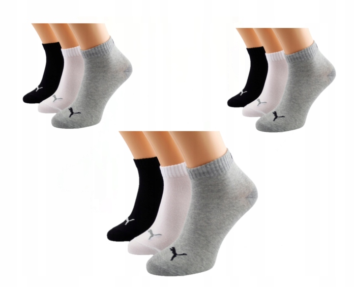 

Skarpety Puma zakostki 906978 21 9 par 39/42