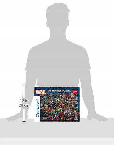 Puzzle 1000 Marvel Clementoni Avengers Impossible Kód výrobce 39411