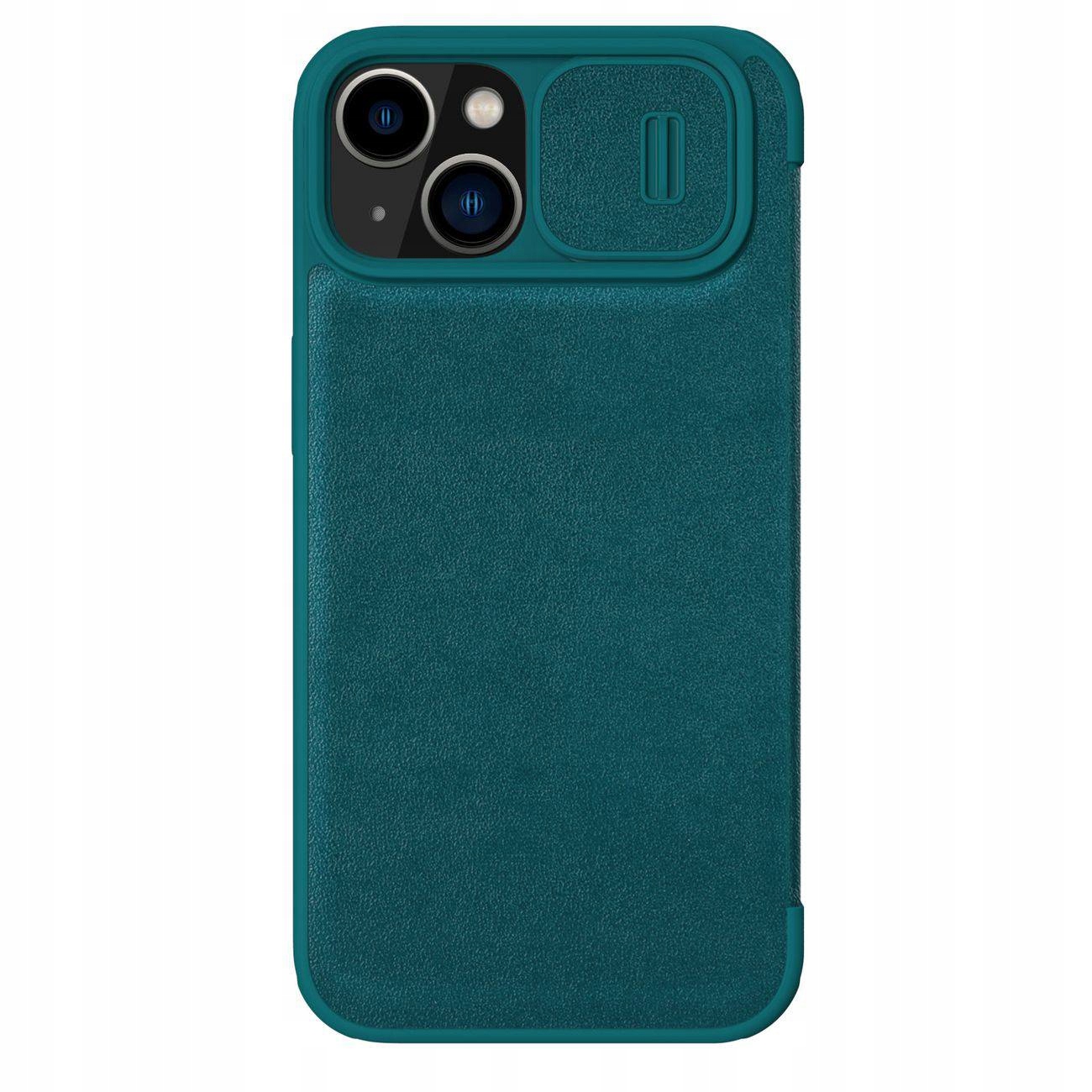 Nillkin Qin Leather Pro Case etui iPhone 14 Plus osłona na aparat kabura