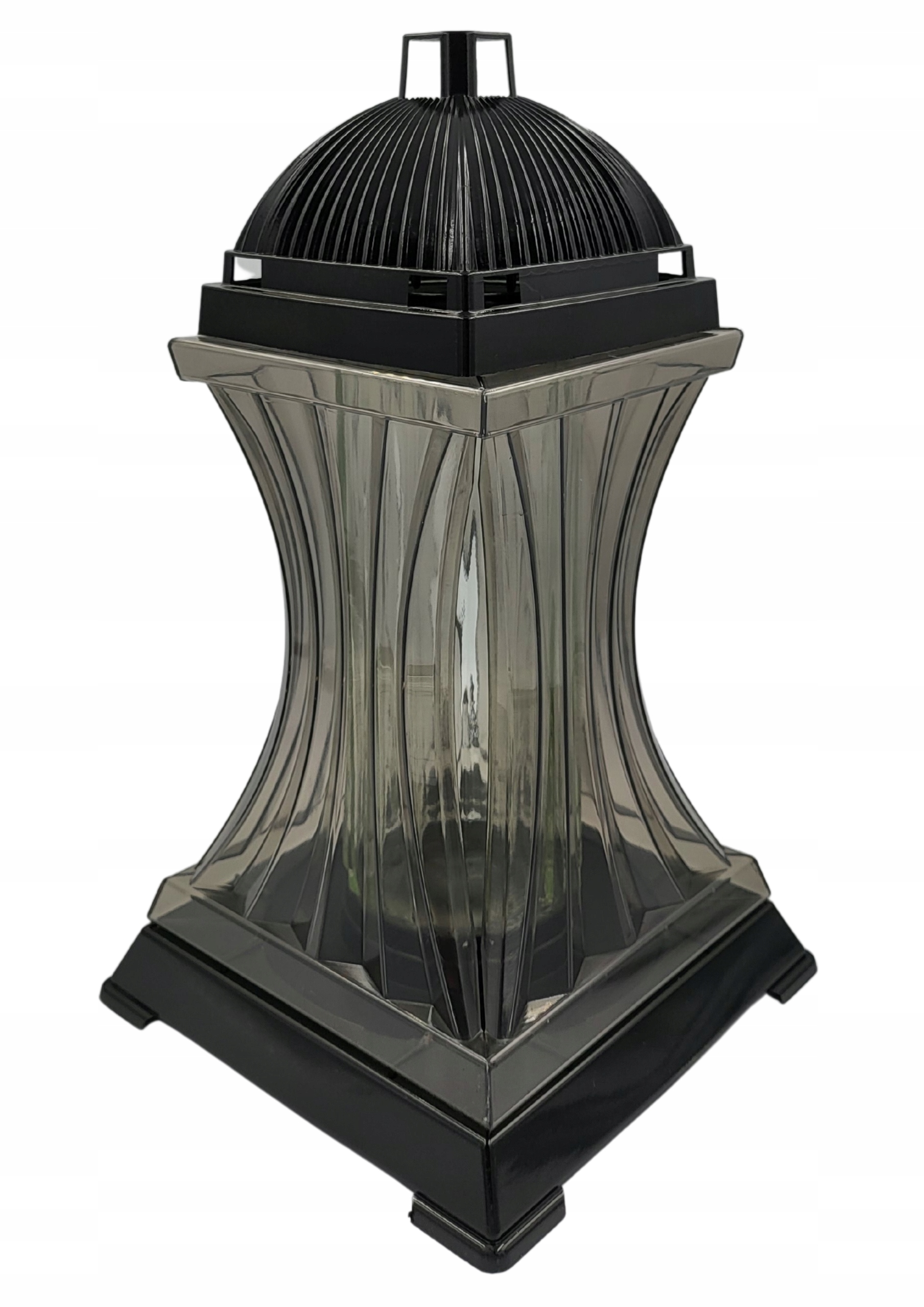 

Znicz na grób Lampion czarny 34 cm Duży