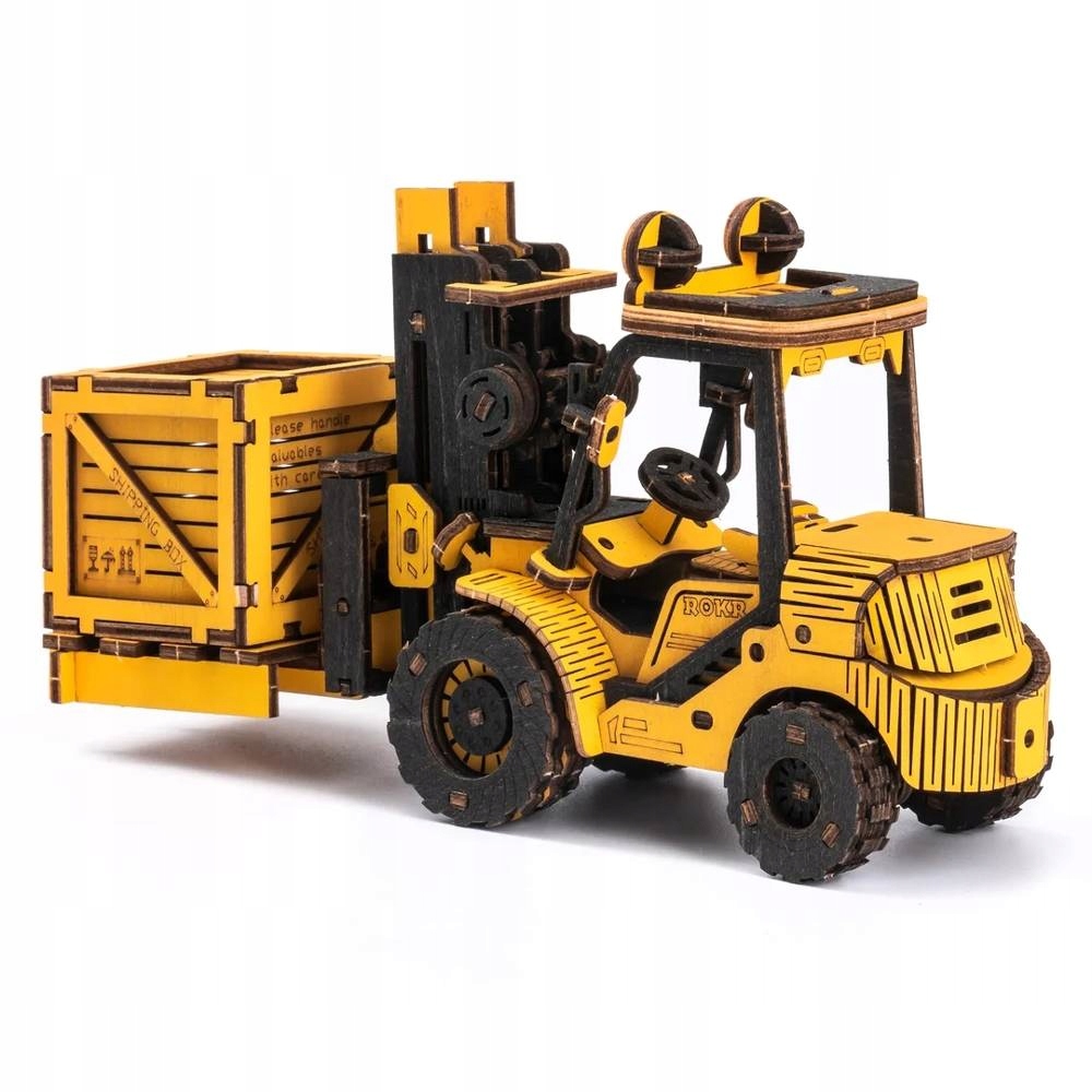 

Robotime Drewniane Puzzle Model 3D Wózek Widłowy