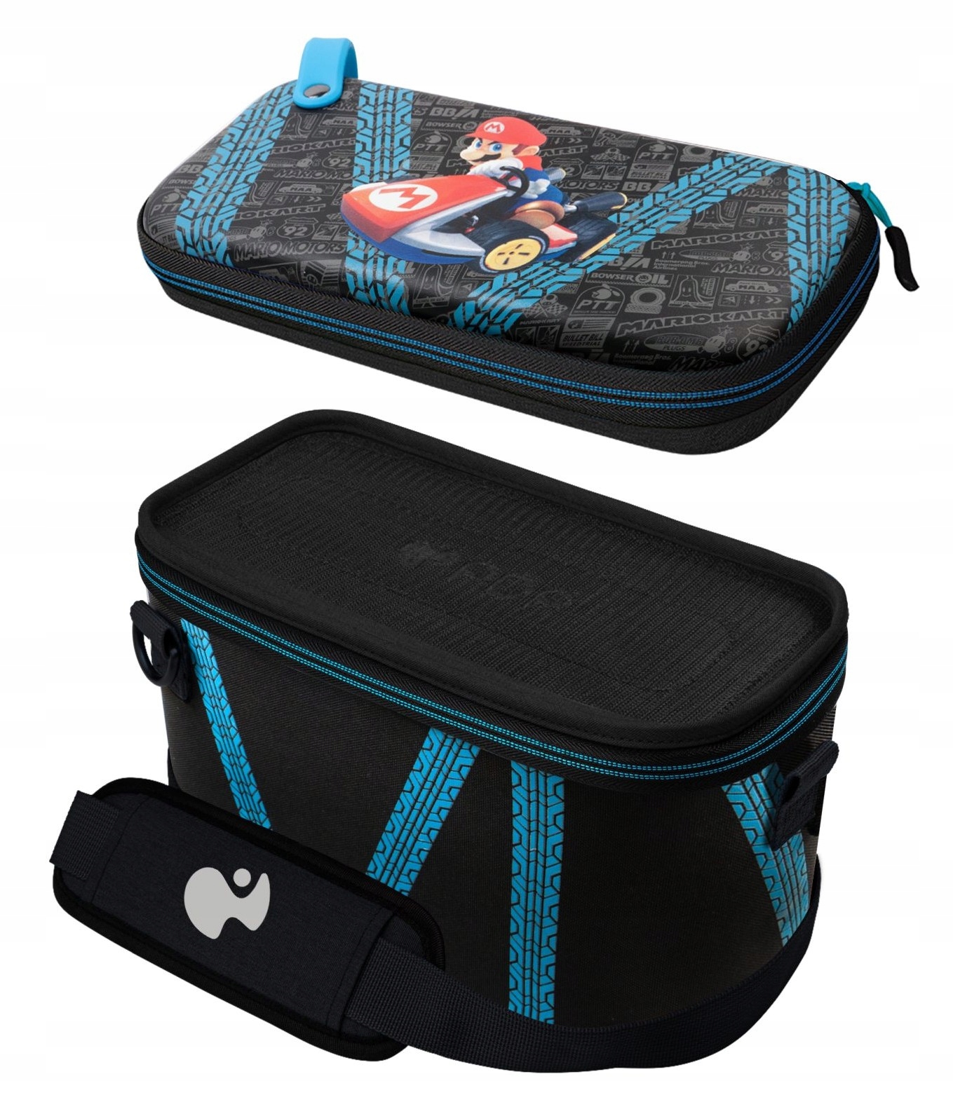 PDP Nintendo SWITCH Walizka + Etui Mario Kart Drift Glow in The Dark