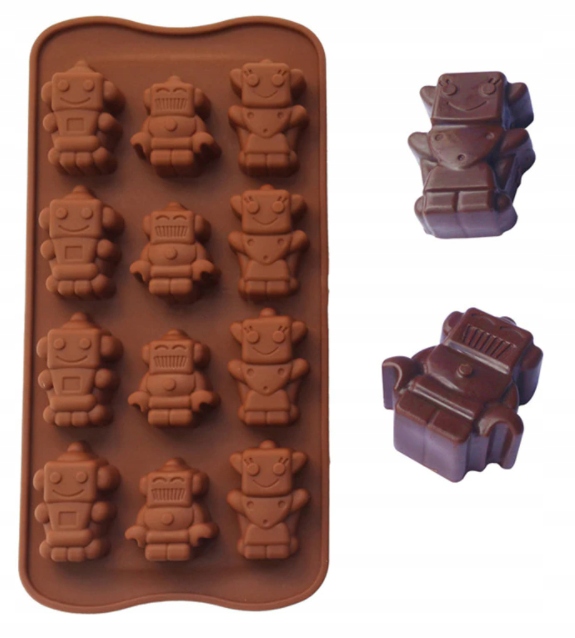 

Foremka Silikonowa Czekoladki Pralinki Roboty