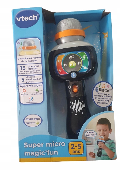 Mikrofon Vtech 551005 Enfant Micro dla dzieci WERSJA HISZPAŃSKA 14872886880  