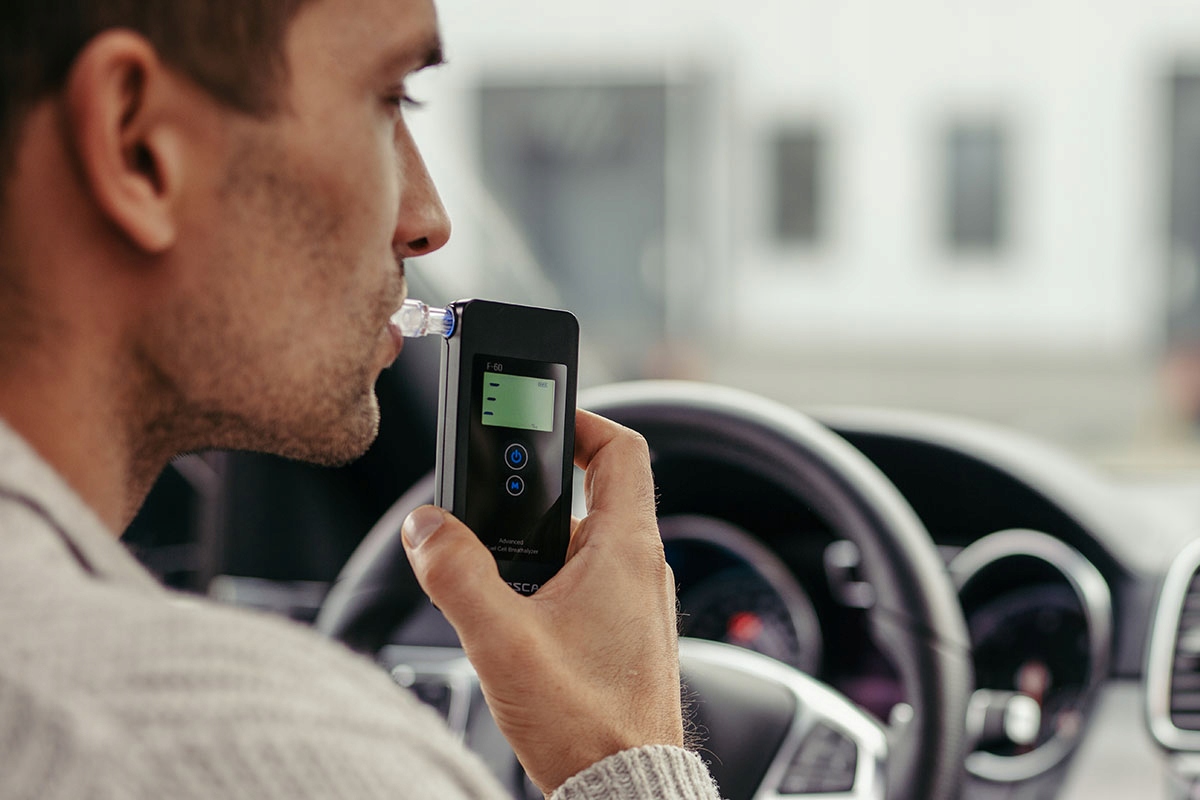 Alkomat BACSCAN F60 kalibracje pokrowiec Calibration yes