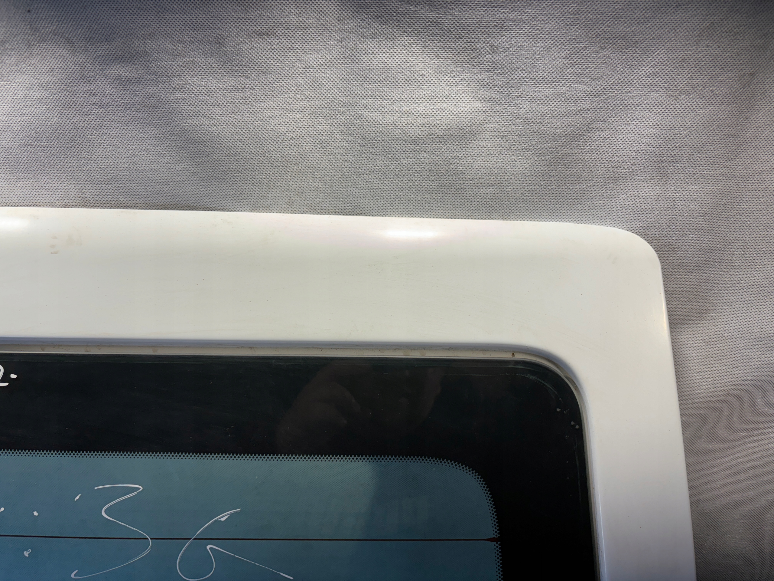 Tür rechts heck Ford Transit VII 7 MK7 k: Frozen White