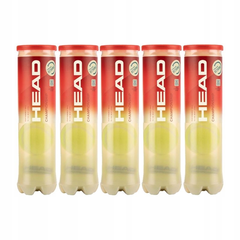 Tenisové Míčky Head Championship – Komplet 5 X 4 Ks