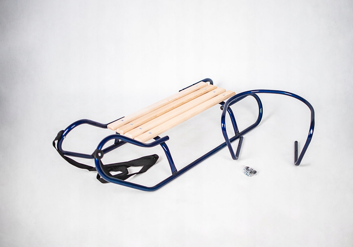 POLSKIE SANKI Z OPARCIEM DZIECIĘCIE DLA DOROSŁYCH Model Gusio_sanki_oparcie