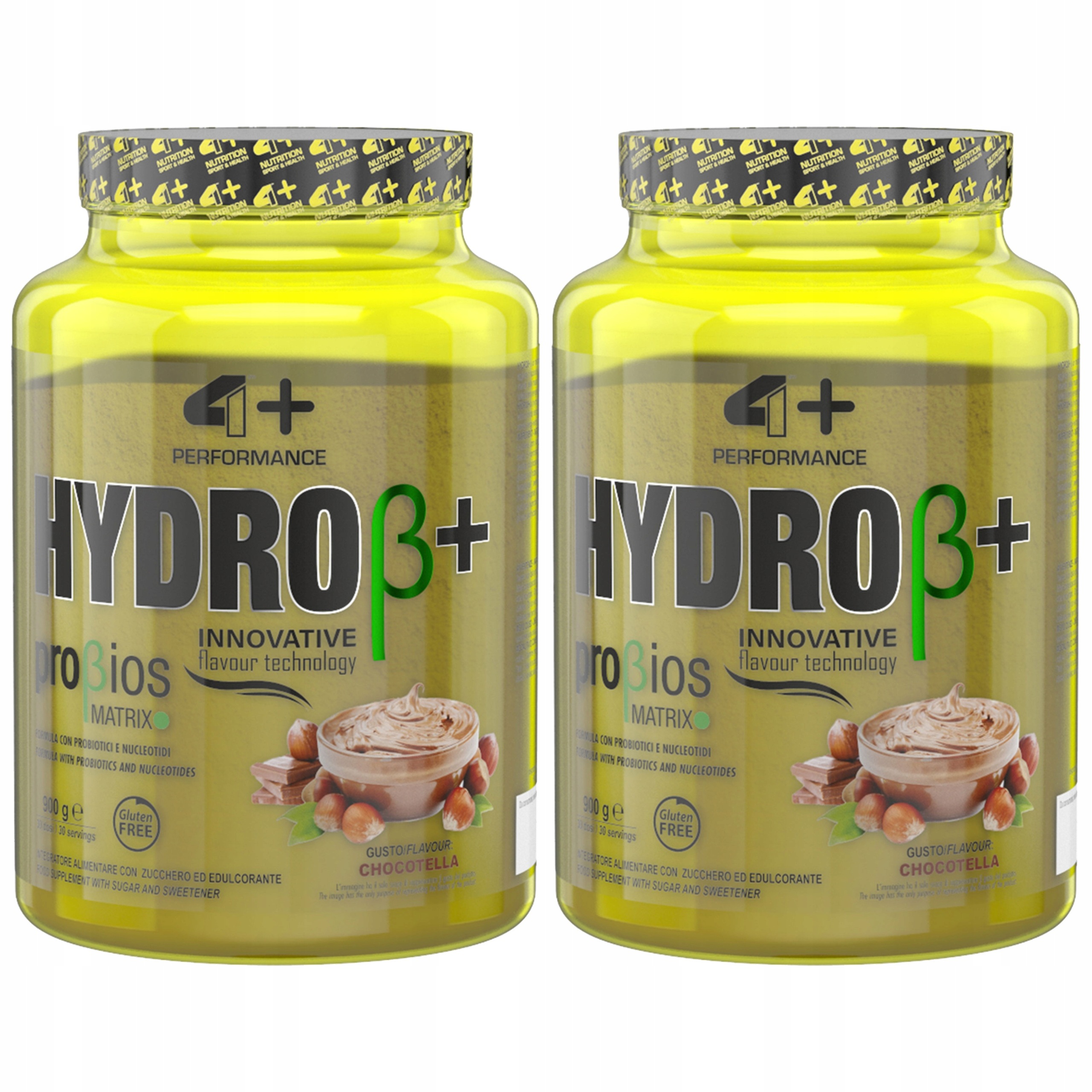 2x Hydro+ 900 g Protein Hydrolyzát Probiotik Whey Protein