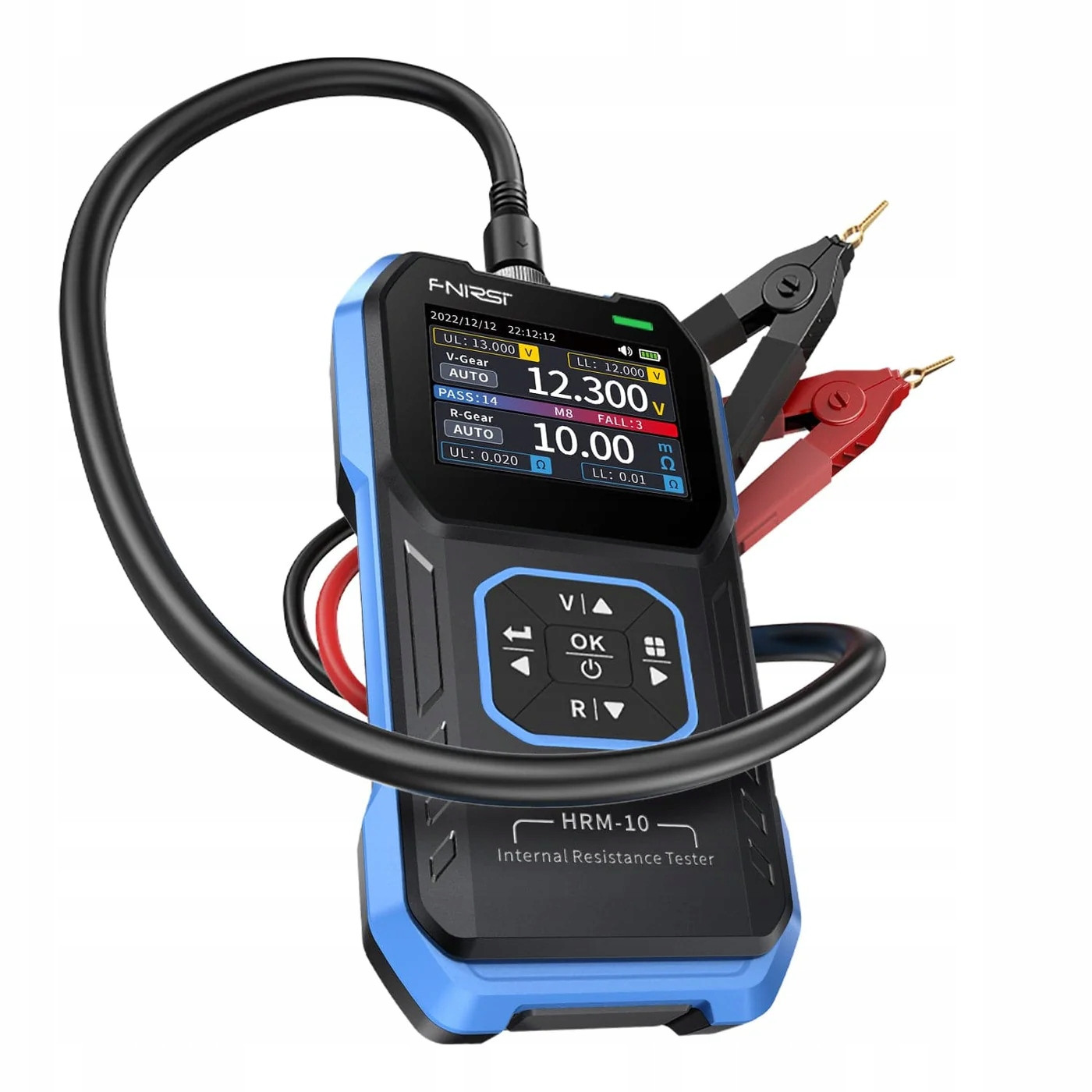 Fnirsi HRM-10 100V tester odporové baterie Usb-c