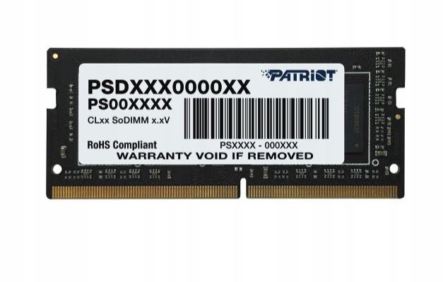 Patriot Paměť pro notebook DDR4 Signature 8GB/2666 CL19