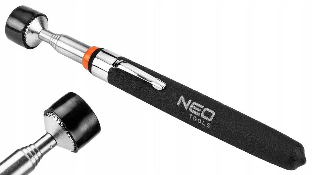 Chwytak Magnetyczny Teleskopowy 160-610mm Mocny Uchwyt Do 3kg Neo