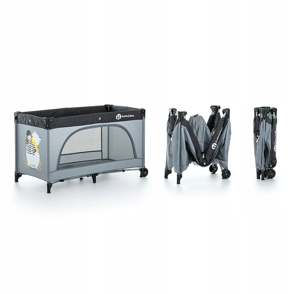 PETITE&MARS Składane łóżeczko turystyczne NYJA Marka Petite&Mars