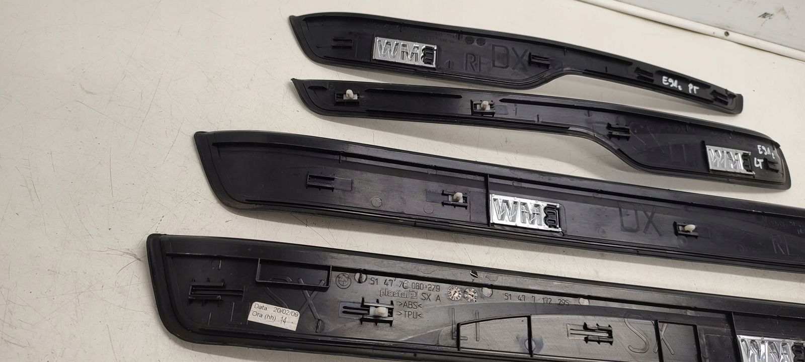 moulding mouldings threshold BMW E91 320i