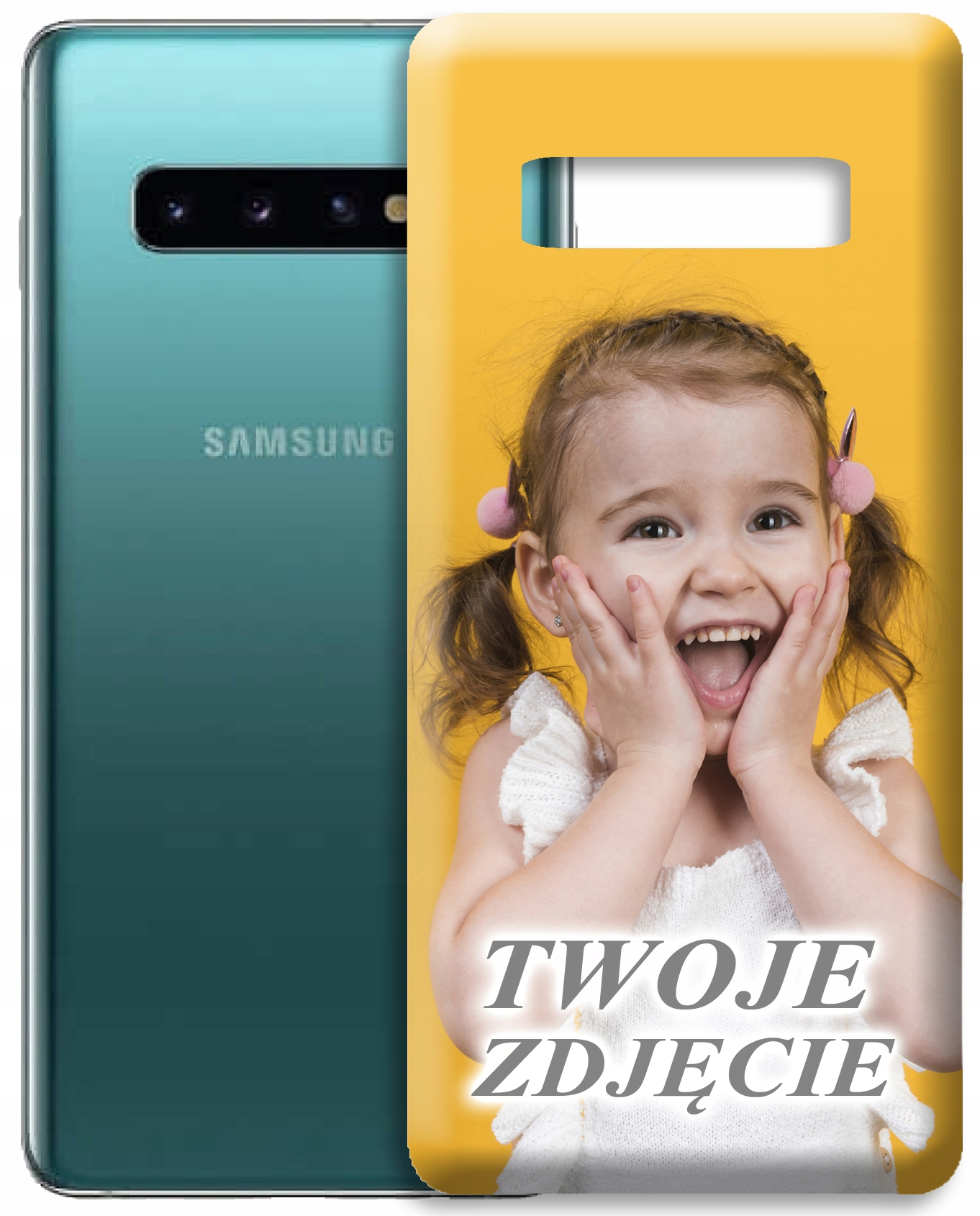 

Etui Do Samsung S10+ Plus Własne Zdjęcie + Szkło