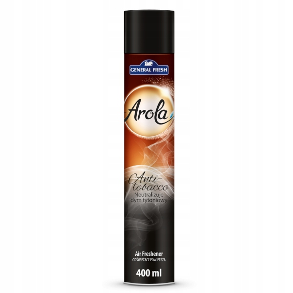 

Arola Odświeżacz powietrza AntyTabak spray 400ml
