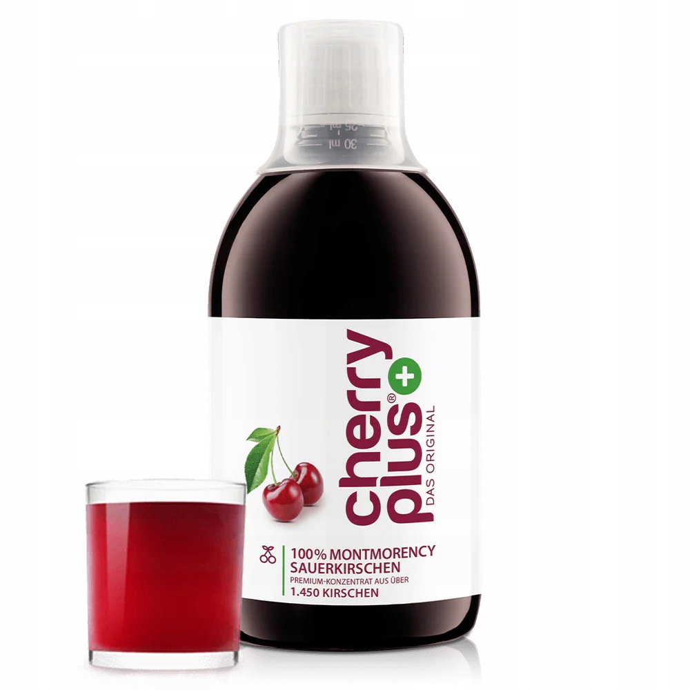 Sok z Cierpkiej Wiśni Montmorency 100% Koncentrat 500ml Cherry Plus Classic