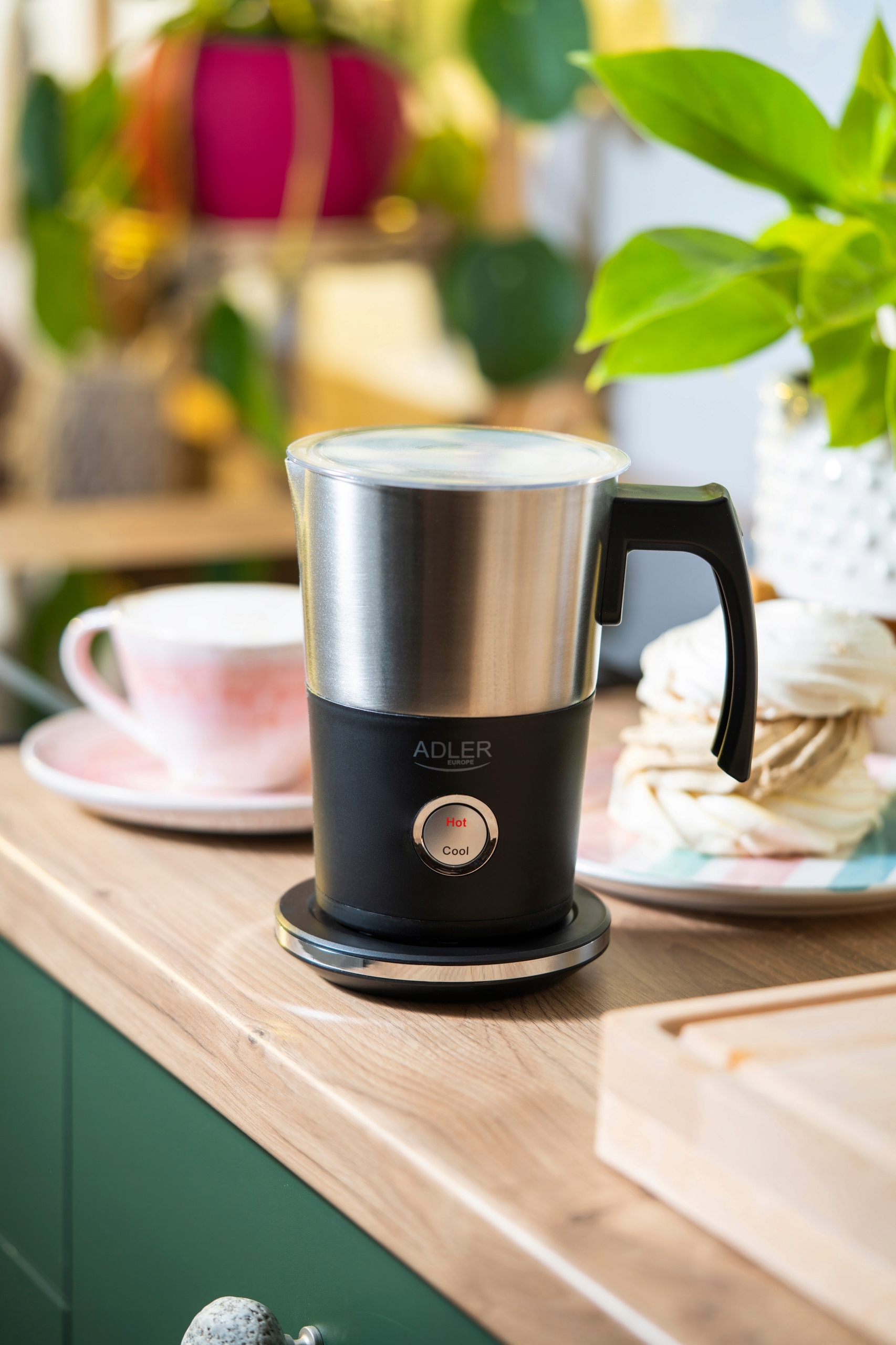 SPIENIACZ MLEKA ELEKTRYCZNY PODGRZEWACZ 2w1 1000W Marka Adler