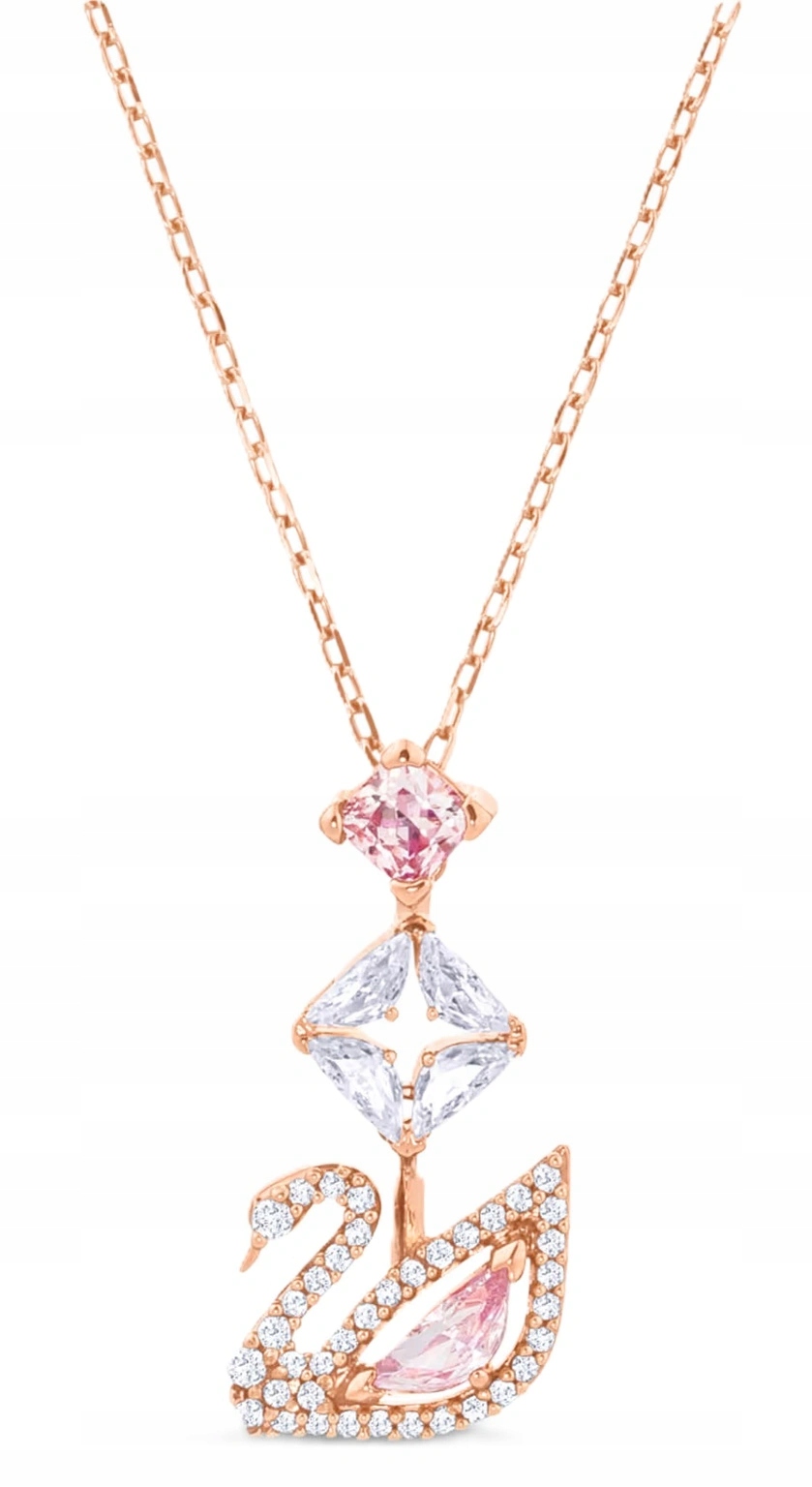 Dámský Náhrdelník Swarovski 5473024 Swan S Krystaly, Originální