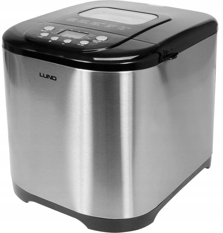 WYPIEKACZ DO CHLEBA CIASTA 650W 15 PROGRAMÓW LUND Materiał obudowy metal