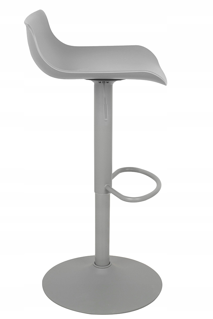 Krzesło barowe SNAP BAR regulowane szare Marka King Home