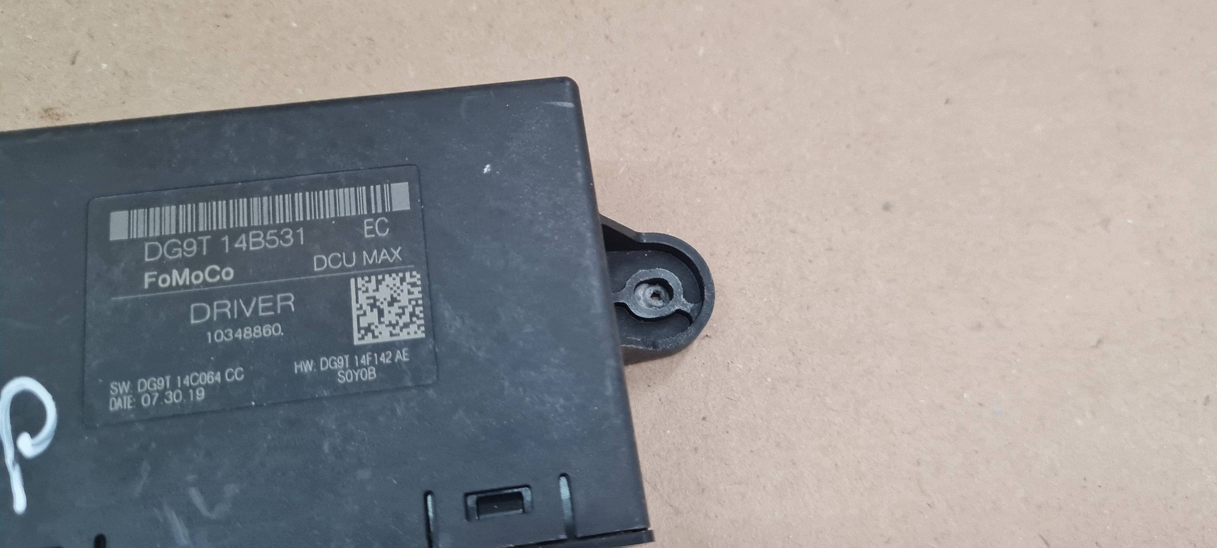 Ford Edge II 2020 ST LIFT module unité de commande électronique uce siège gauche avant DG9T14B531EC