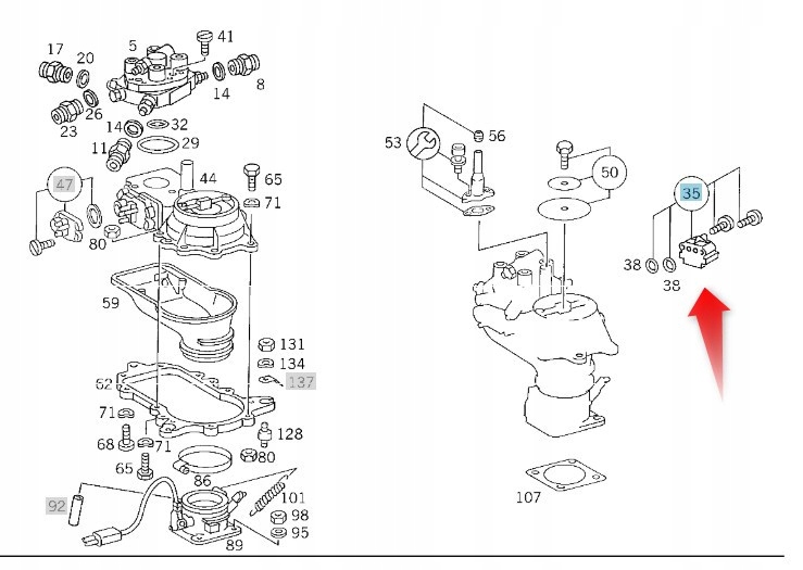 Sada Regulátoru Cis. Mercedes Oe A0000703962