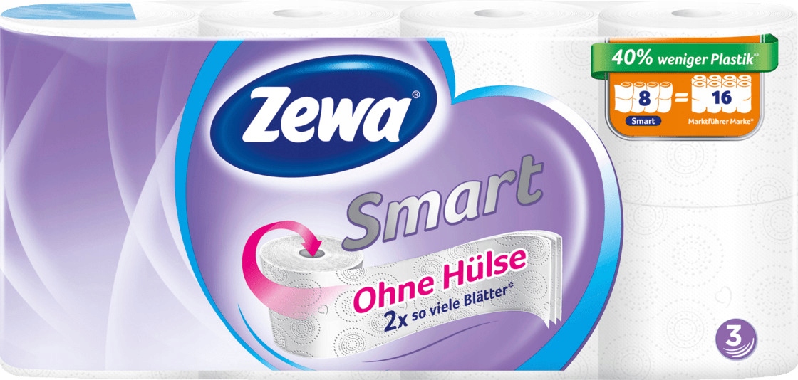 

Papier toaletowy bezzapachowy Zewa 8 szt.