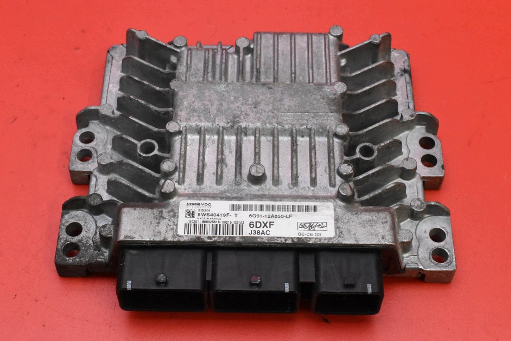 control unit computer of the engine 6G91-12A650-LF FORD S-MAX MK1 1.8 TDCI 125KM 06