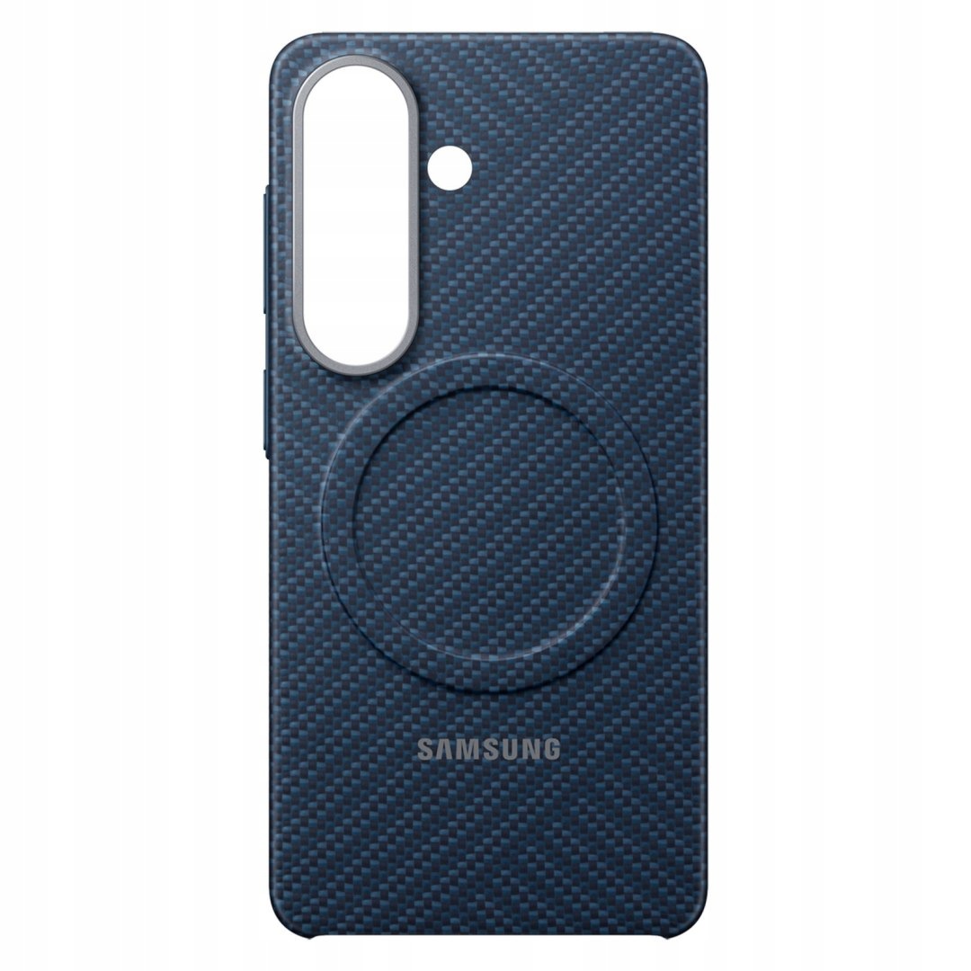 Pouzdro pro Samsung Galaxy S26 Samsung Carbon Magnet Case MagSafe modré
